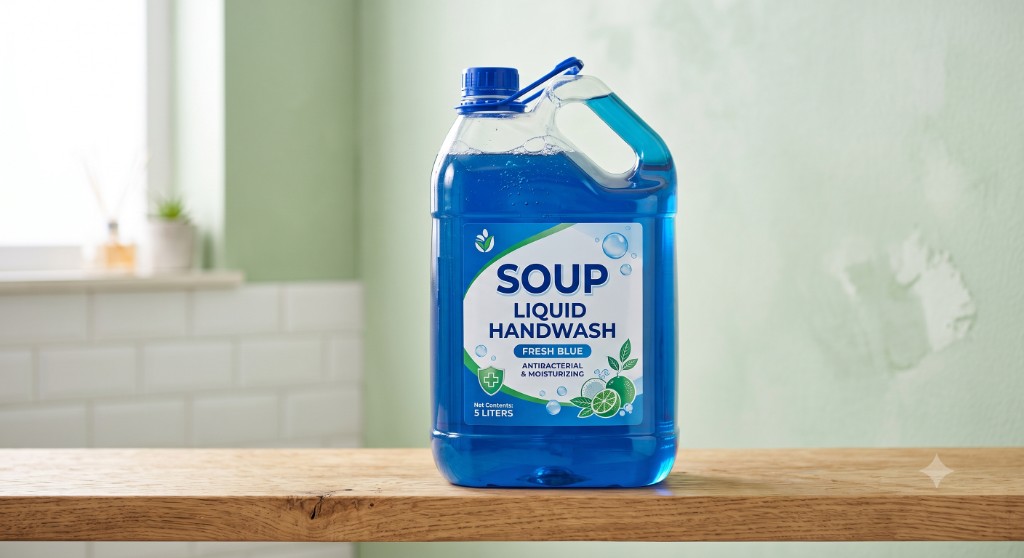 Soap Liquid Handwash — Fresh Blue